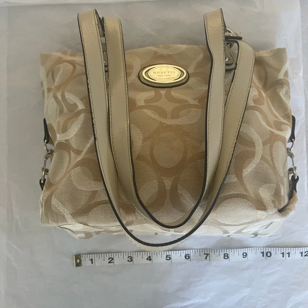 Rossetti Shoulder Bag with Signature Pattern